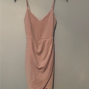 Lulu's Sparkling Pink Mini Dress M $25
